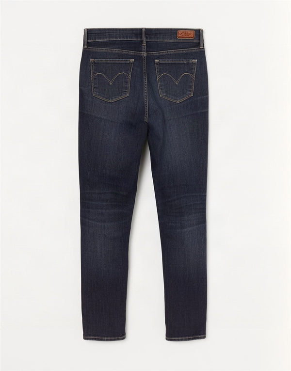 Levi's Vaqueros pitillo de cintura baja para mujer W28 L32 Algodón azul