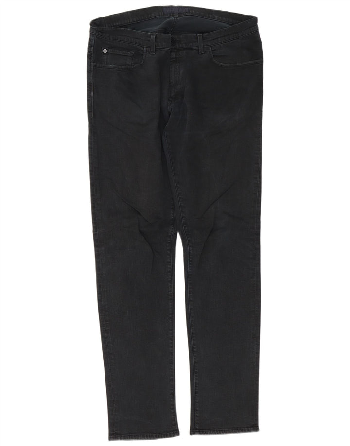 Vaqueros Trussardi Hombre Slim W36 L34 Negro Algodón