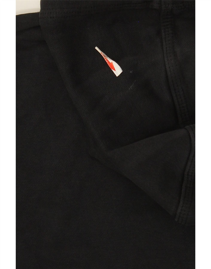 Nike - Sudadera con capucha para hombre (algodón negro mediano)