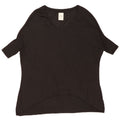 Zara Mujer Top Túnica Extragrande Reino Unido 10 Pequeño Negro