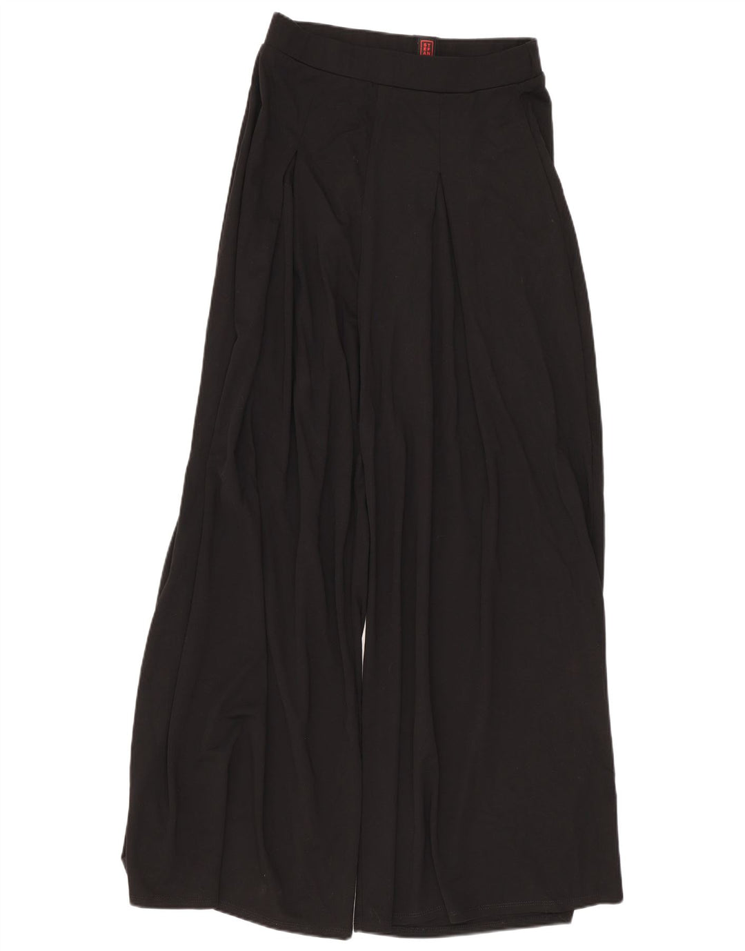 Pantalón Cullotes Mujer Stefanel XS W24 L27 Negro Viscosa
