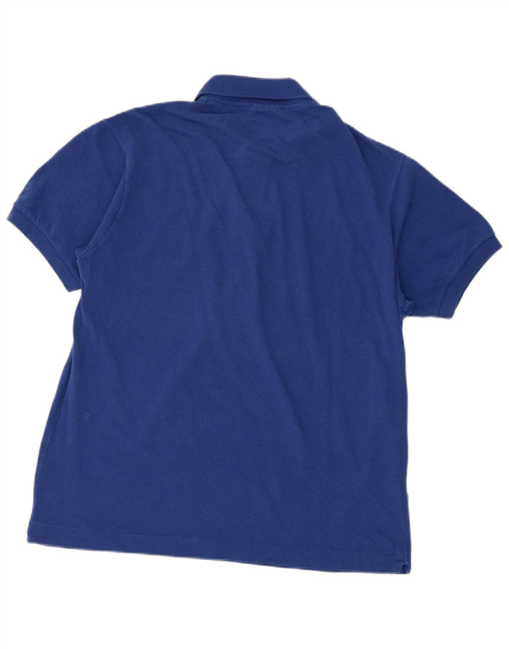 Polo Lacoste para hombre talla 5 grande algodón azul