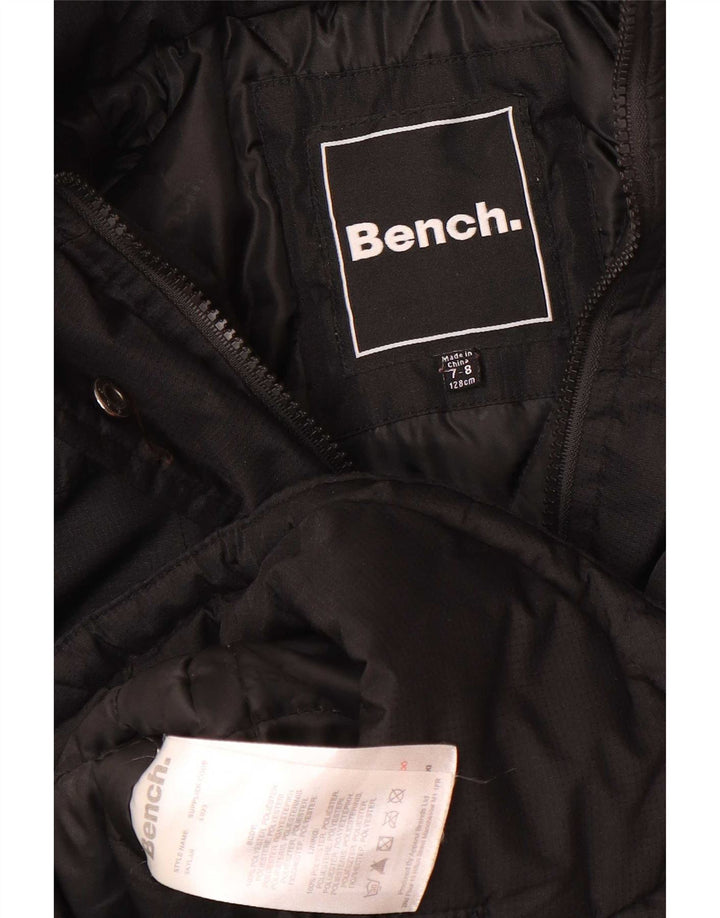 Bench Parka Con Capucha Niña 7-8 Años Negro Poliéster