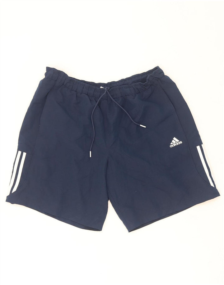 Adidas Mens Climalite Sport Shorts XL Azul Marino Poliéster