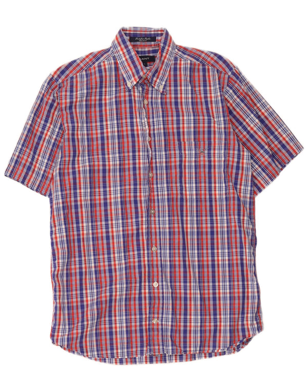 Camisa Gant Regular Fit De Manga Corta Para Hombre