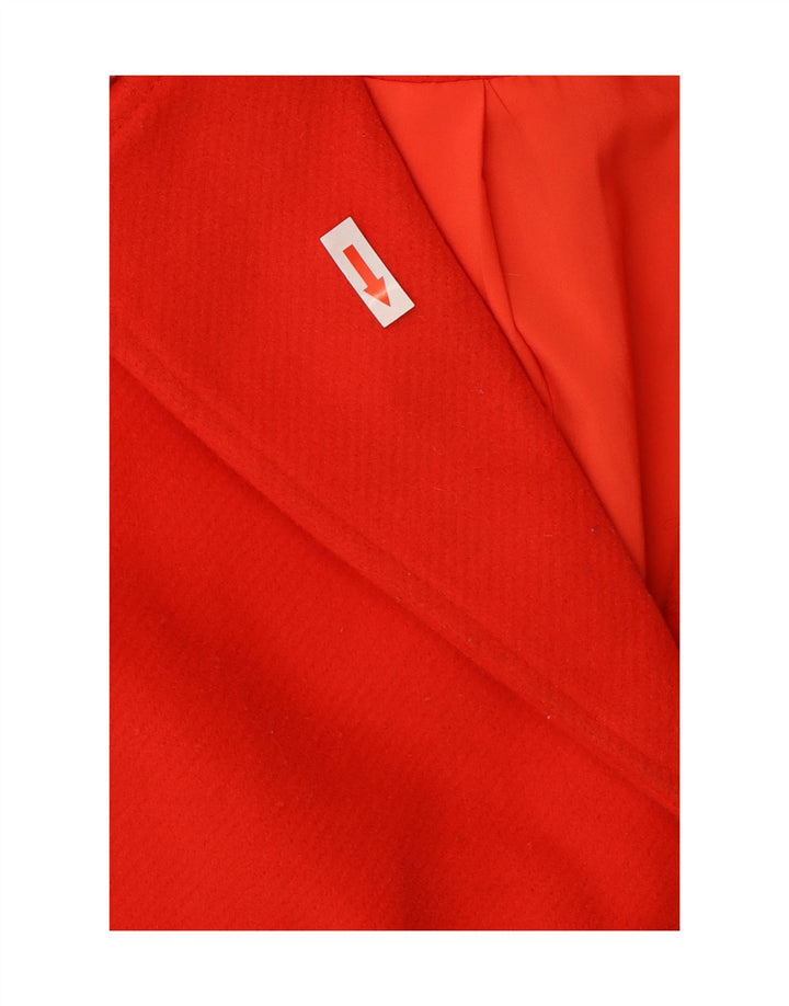 Marks & Spencer Abrigo extragrande para mujer UK 10 Pequeño Poliéster rojo