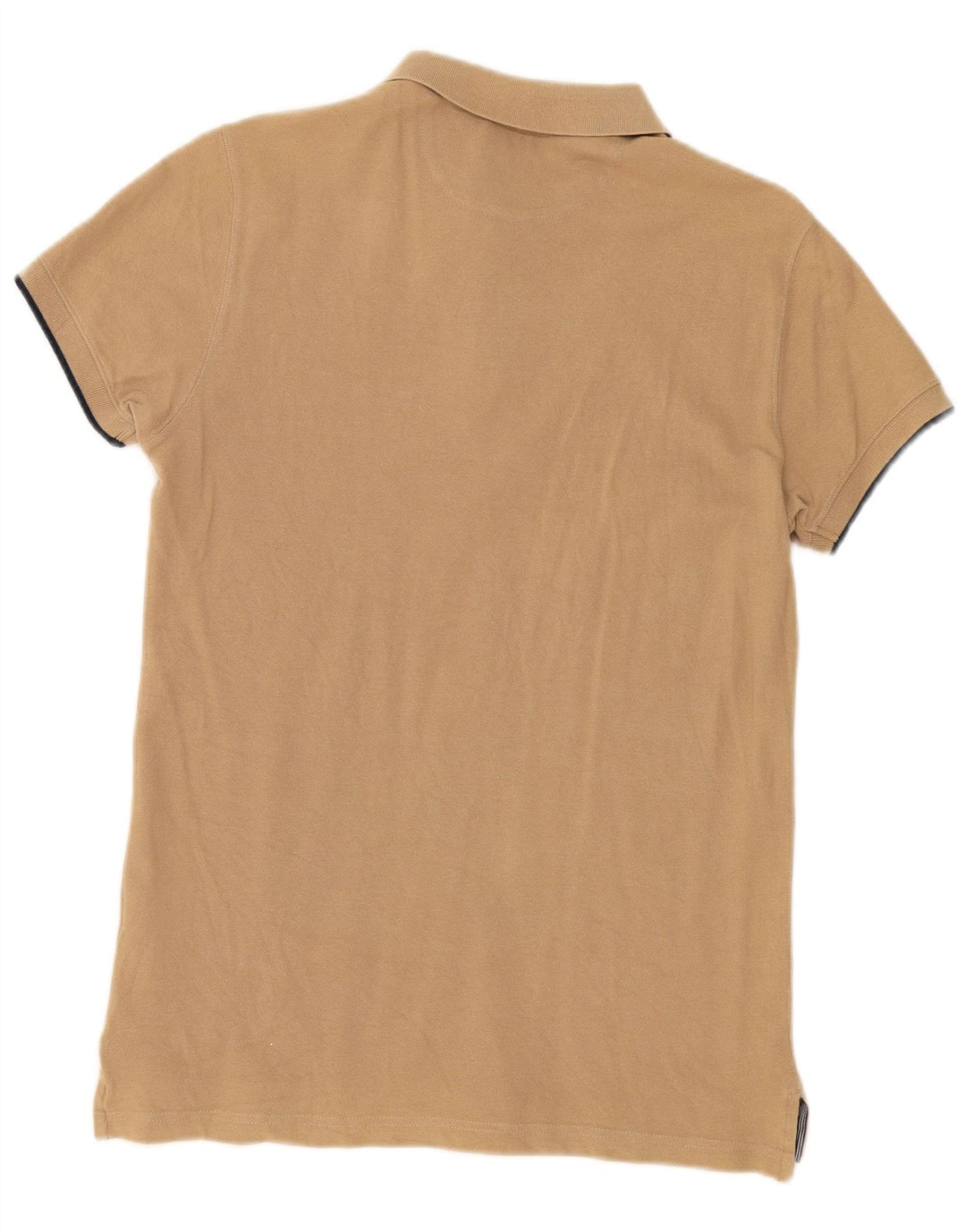 Massimo Dutti Polo Hombre Slim Fit Algodón Beige Medio