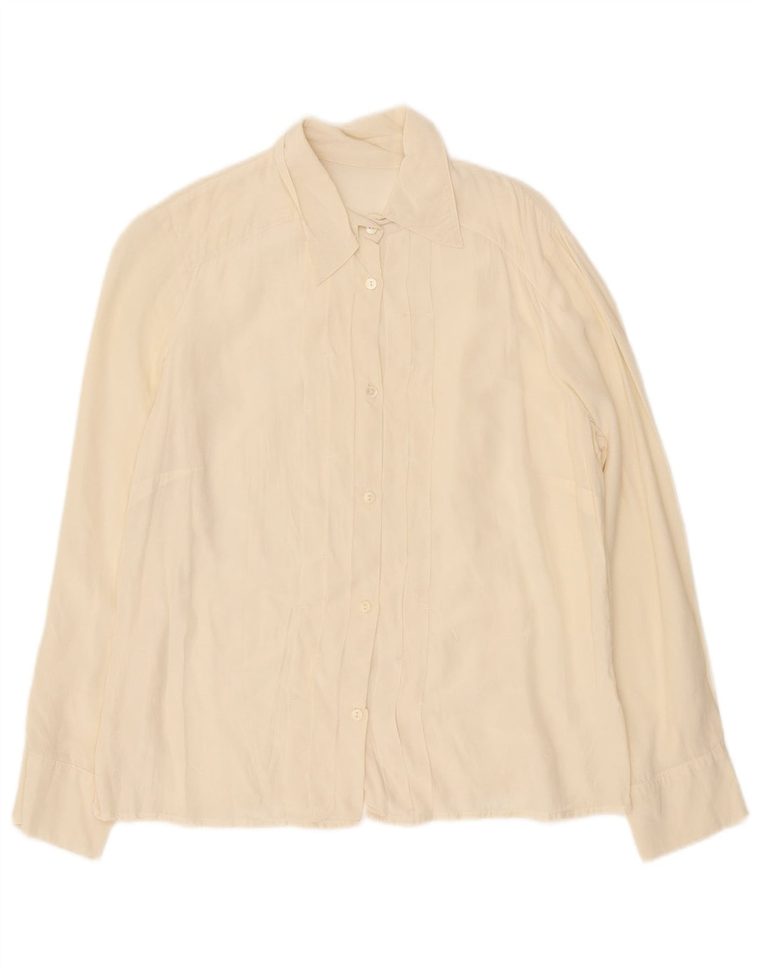 Vintage mujer camisa formal Reino Unido 16 grande de blanco