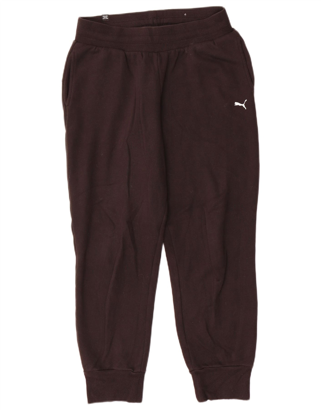 Puma Pantalones De Chándal Para Hombre Joggers Small Negro Algodón