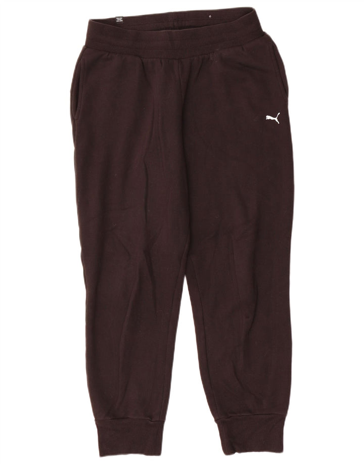 Puma Pantalones De Chándal Para Hombre Joggers Small Negro Algodón
