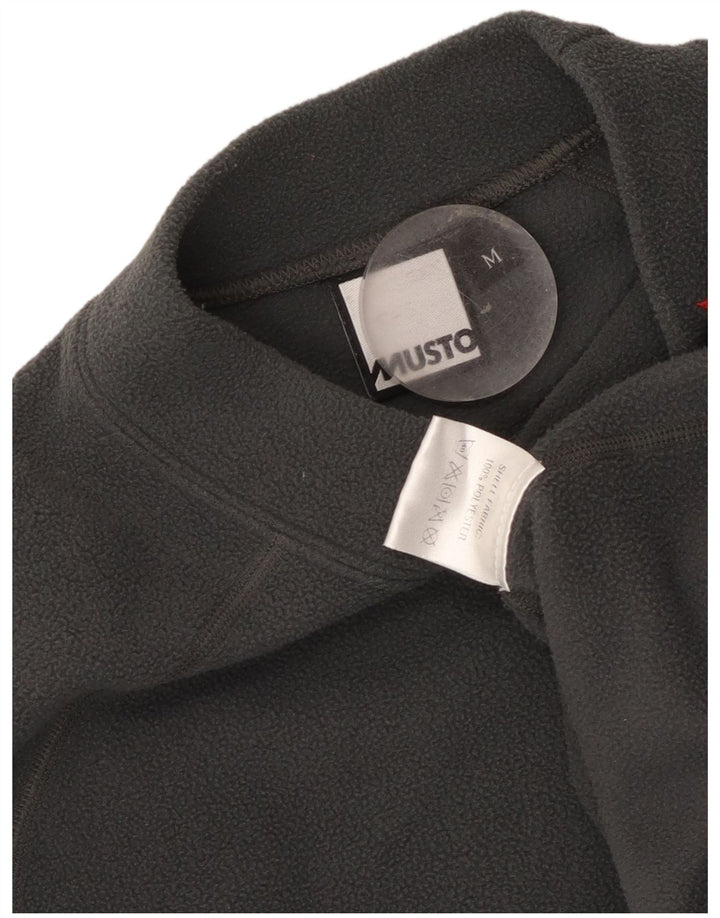 Musto Hombre Polartec Polar Jersey Gris Medio Poliéster