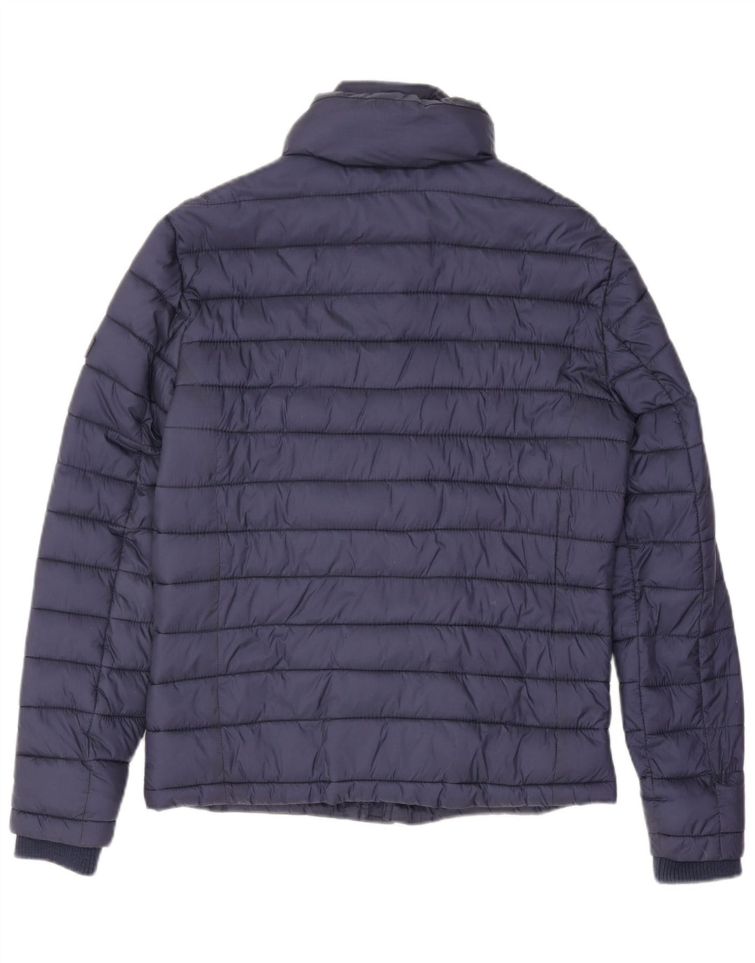 Superdry Chaqueta acolchada para hombre UK 36 Small Nylon azul marino