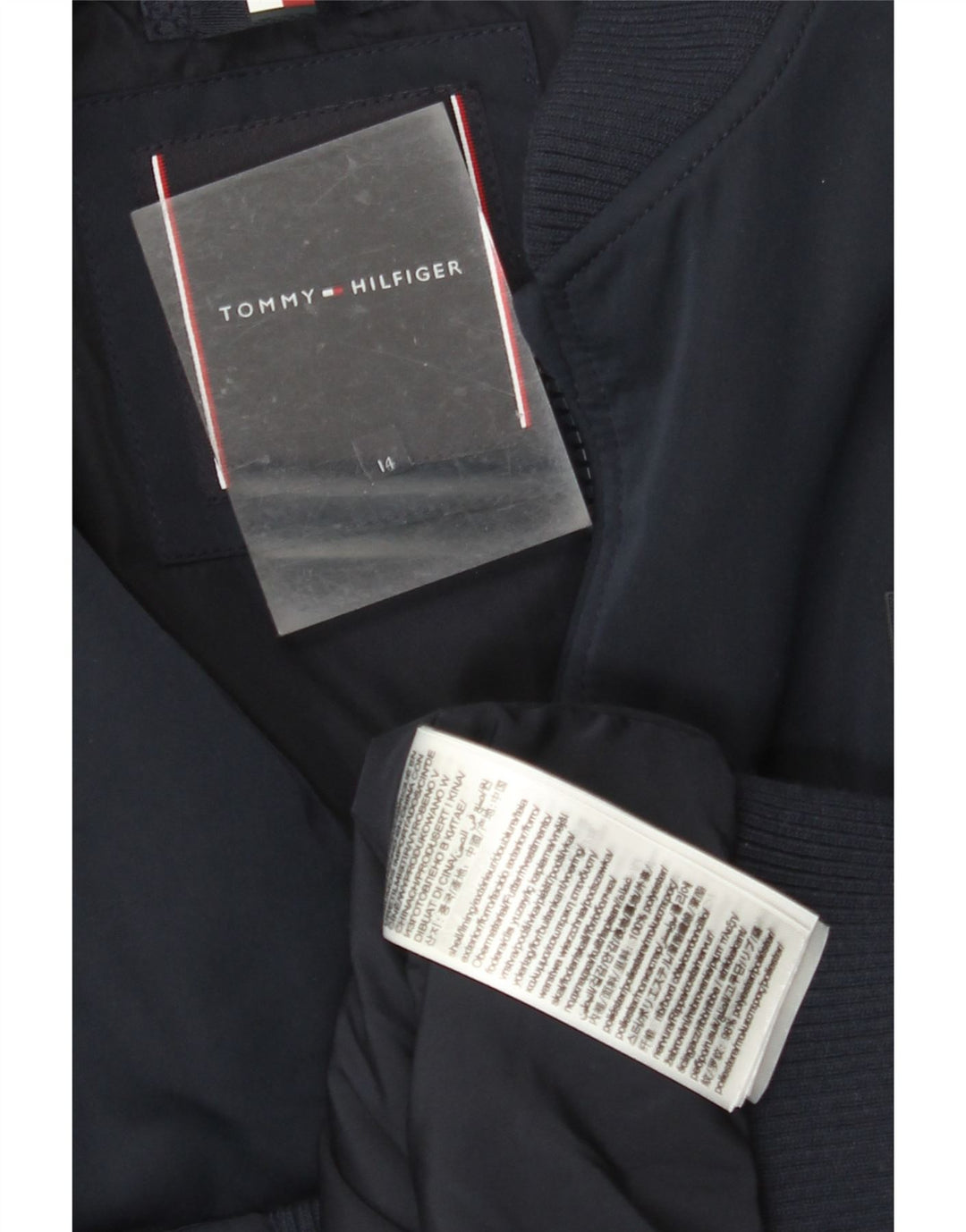 TOMMY HILFIGER Cazadora bomber para niño 13-14 años Azul marino Poliéster