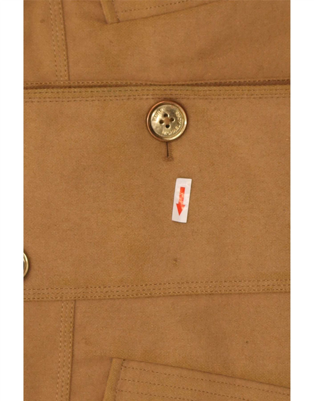 Michael Kors chaquetón para mujer US 10 grande lana beige