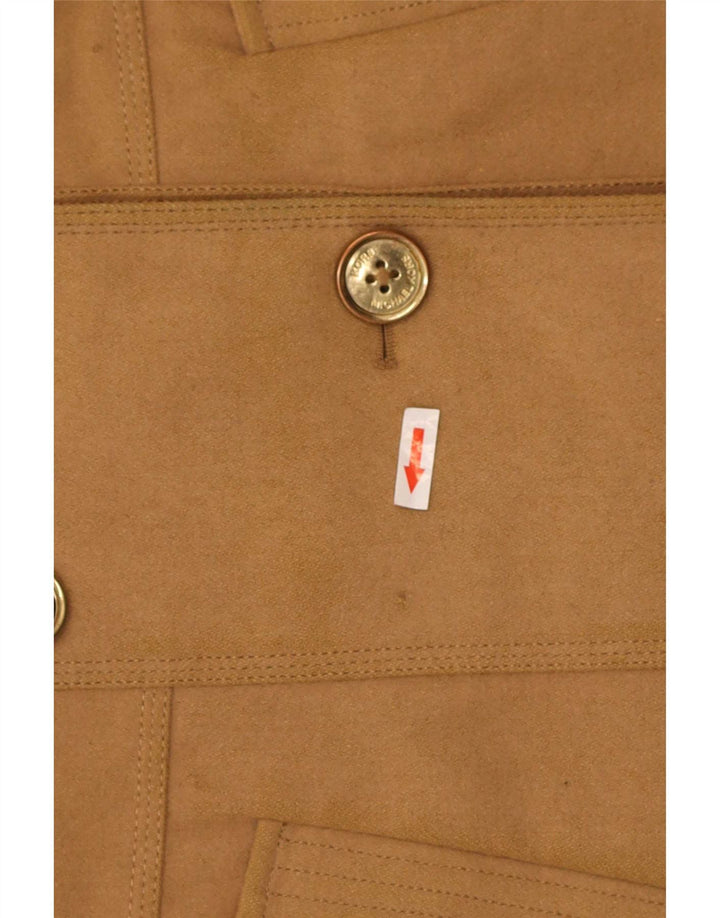 Michael Kors chaquetón para mujer US 10 grande lana beige