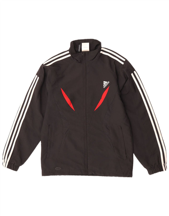 Adidas Mens Clima 365 Rain Jacket UK 34 XS Negro Colorblock Poliéster