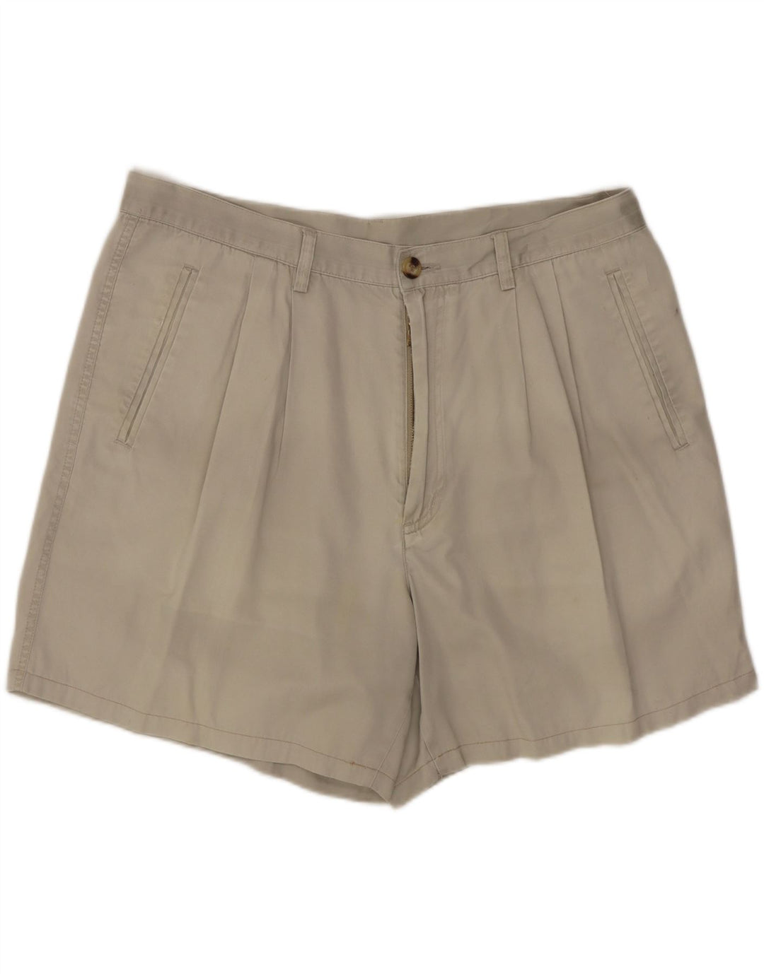 Rifle Mens Pegged Chino Shorts W36 Grande Beige
