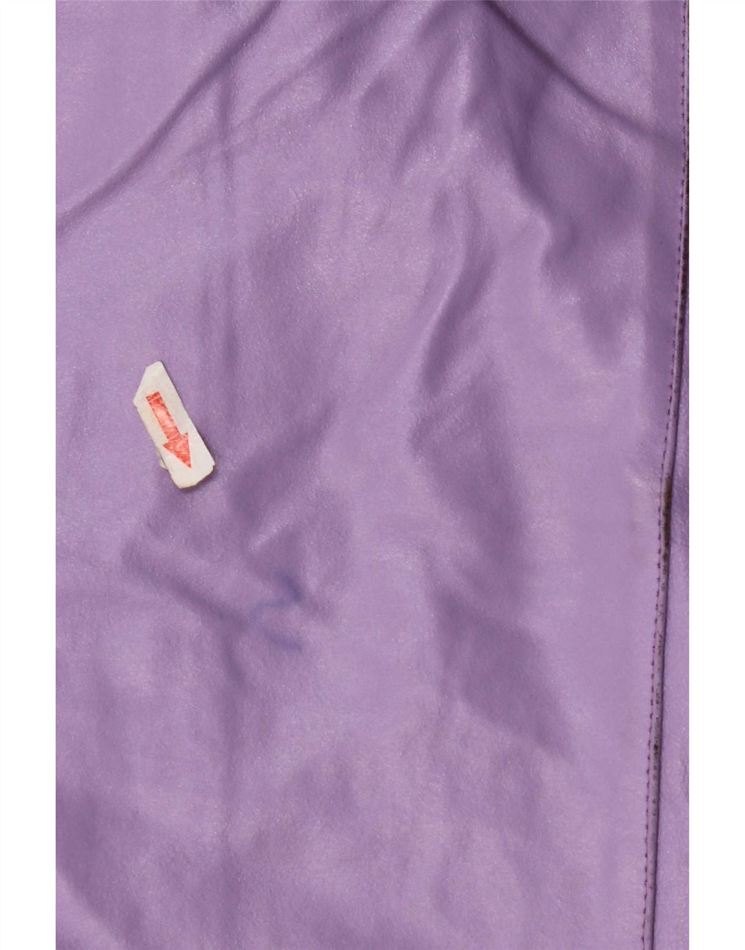 Habana Chaqueta de cuero para mujer UK 10 Small Purple Leather
