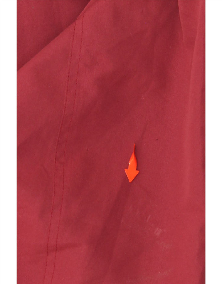 UMBERTO ROSETTI Chaqueta bomber para hombre UK 38 Medium Borgoña Argyle/Diamond