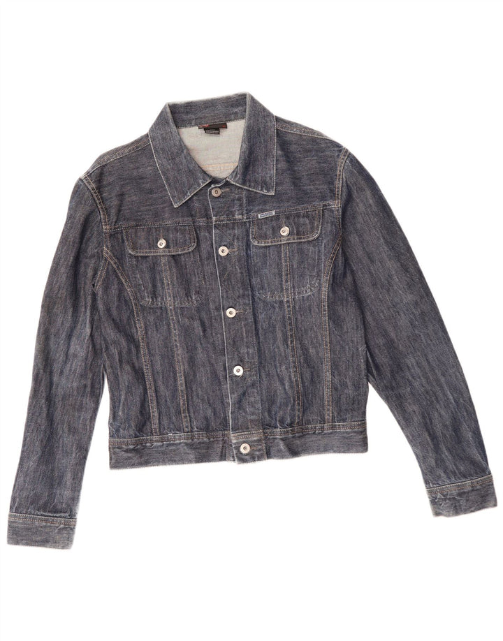 DIESEL Chaqueta vaquera para mujer UK 44 Algodón azul medio