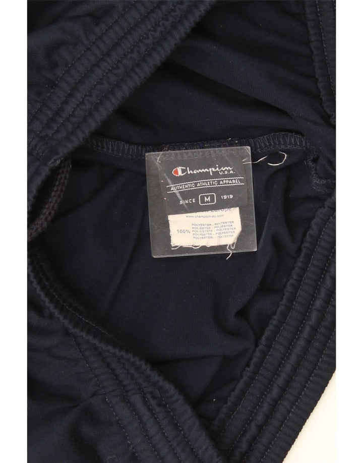 Champion Pantalones De Chándal Para Hombre Poliéster Azul Marino Medio