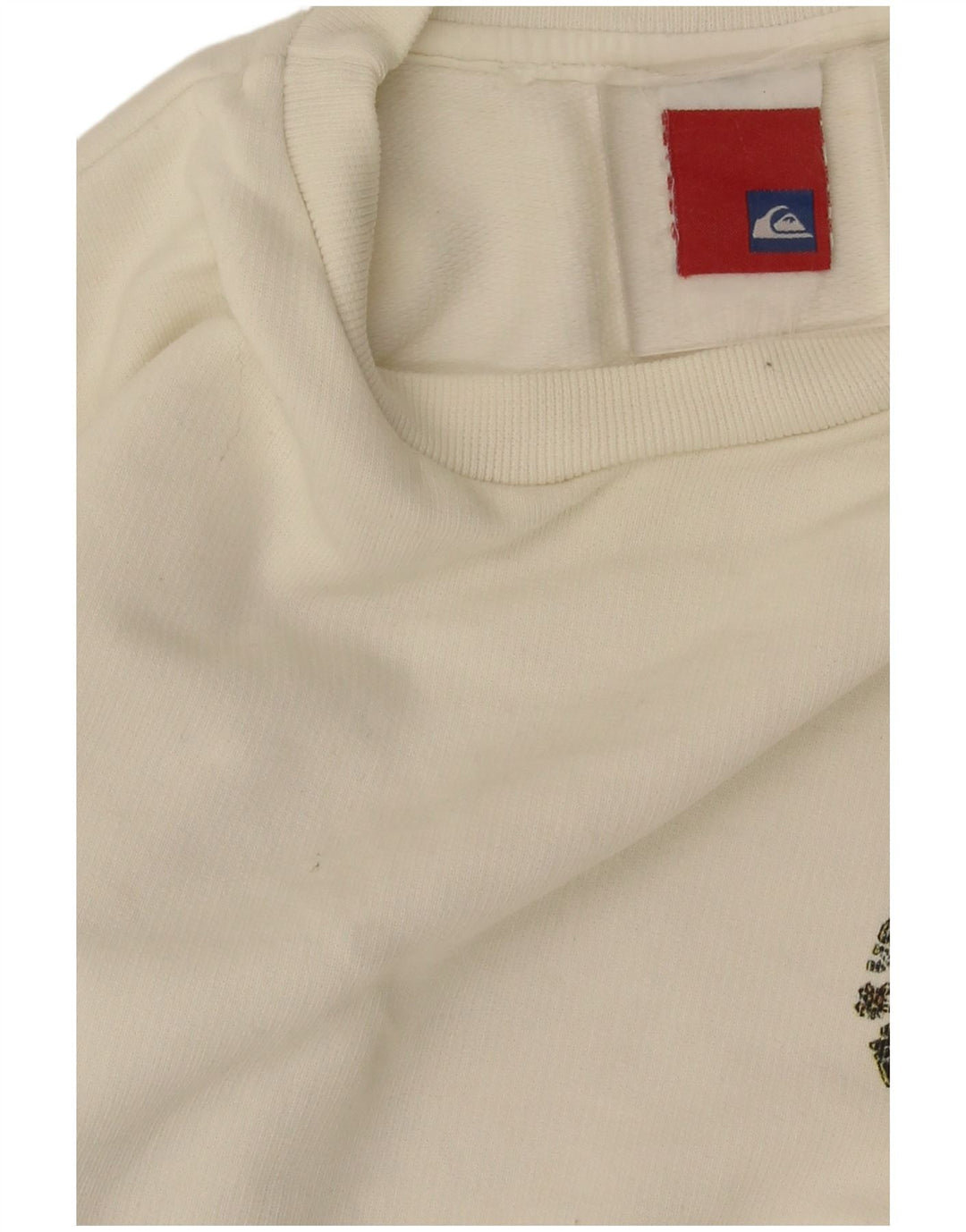Quiksilver Sudadera con gráfico para niños 11-12 años Blanco