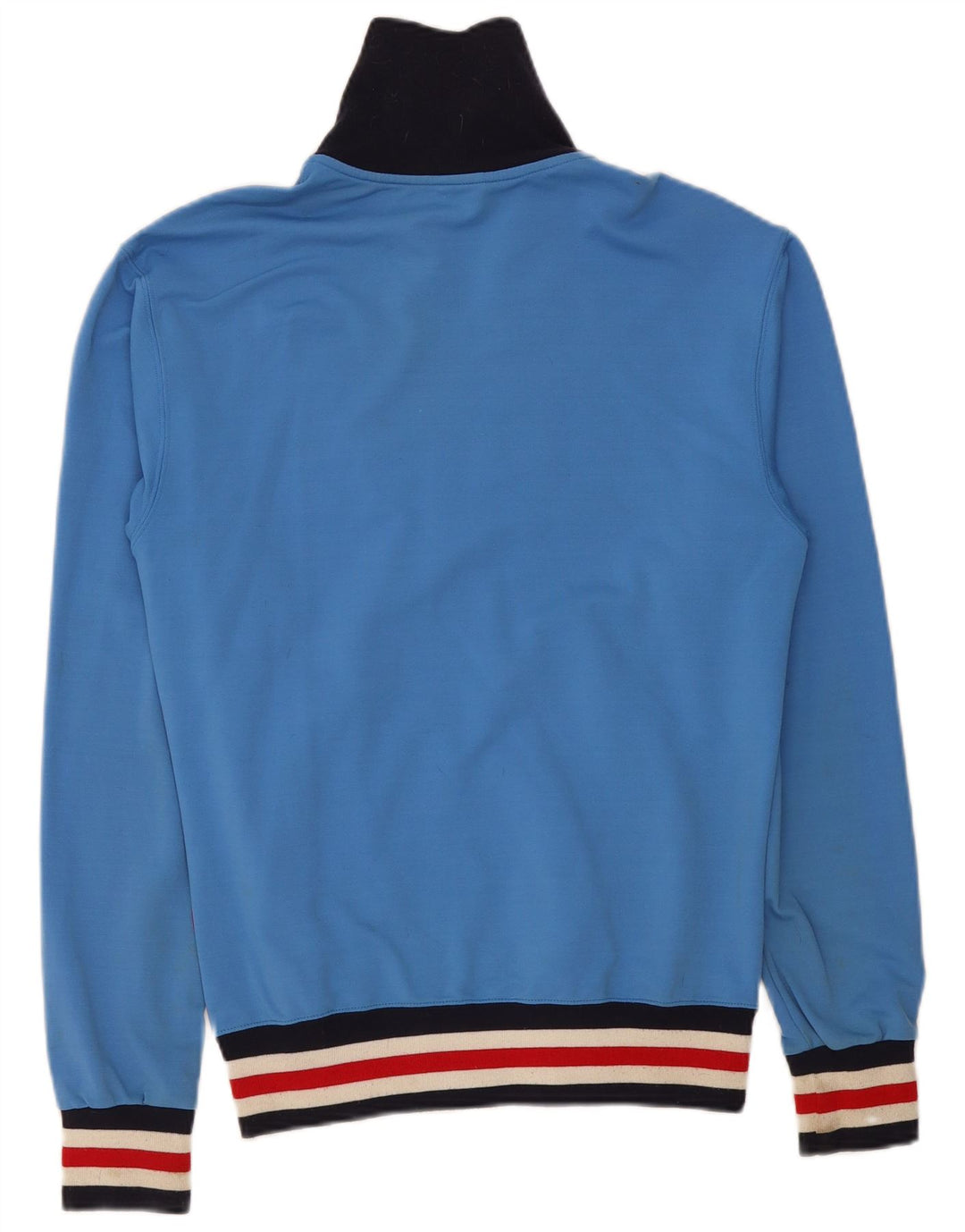 Converse Hombre Gráfico Chándal Top Chaqueta Grande Azul Colorblock
