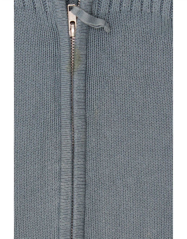 Marks & Spencer - Cárdigan para mujer, talla 40, algodón azul grande