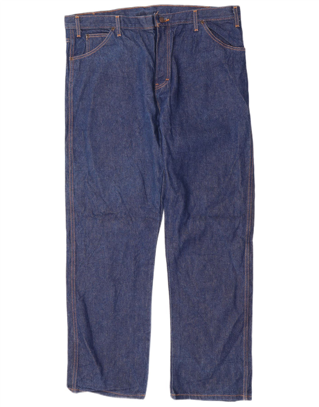 DICKIES Vaqueros rectos de corte regular para hombre W42 L34 Algodón azul