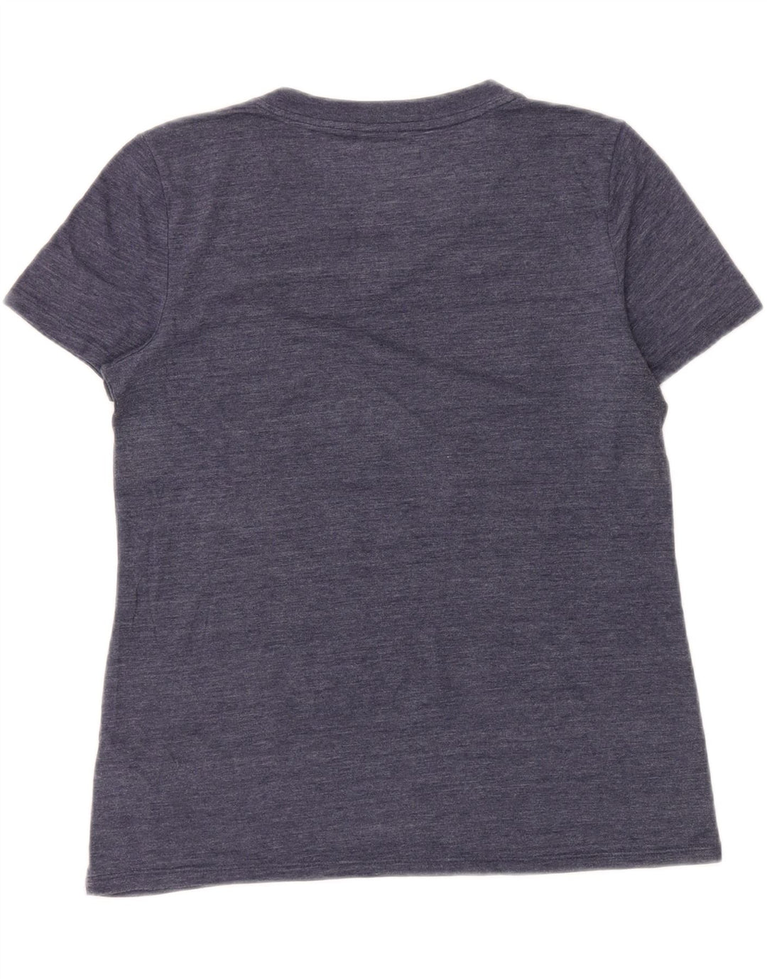 CALVIN KLEIN Camiseta gráfica para mujer Top UK 44 Medio Azul marino Poliéster