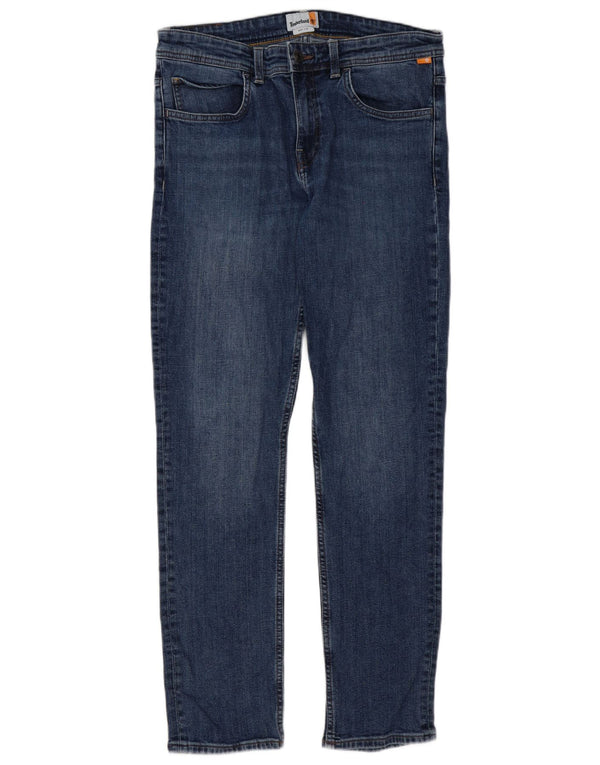 Timberland Vaqueros Slim para Hombre W33 L32 Algodón Azul
