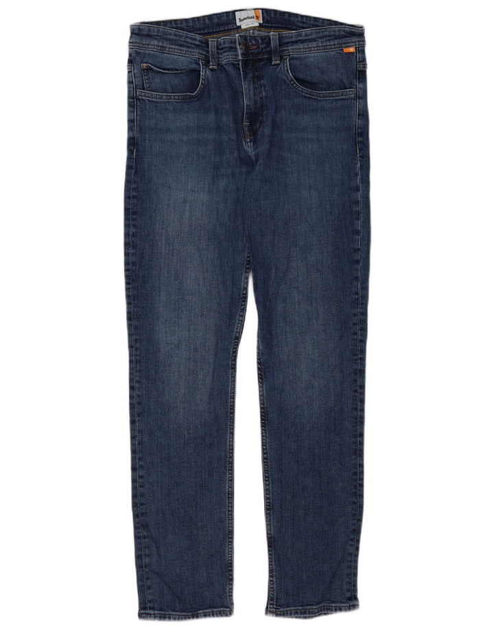 Timberland Vaqueros Slim para Hombre W33 L32 Algodón Azul