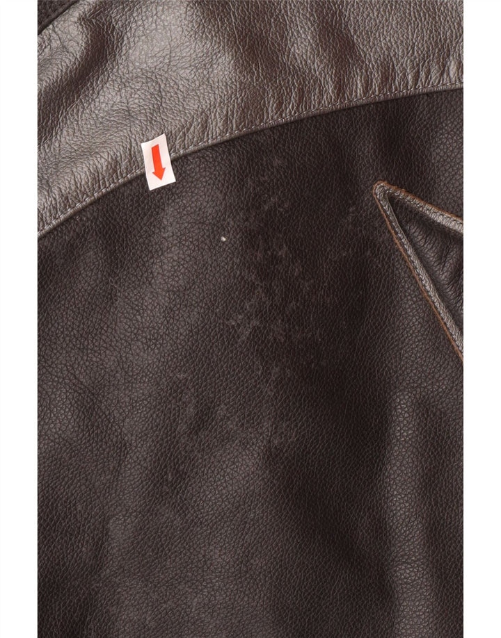 DAINESE Chaqueta Graphic Racer para hombre Talla 54 Grande Cuero color block negro