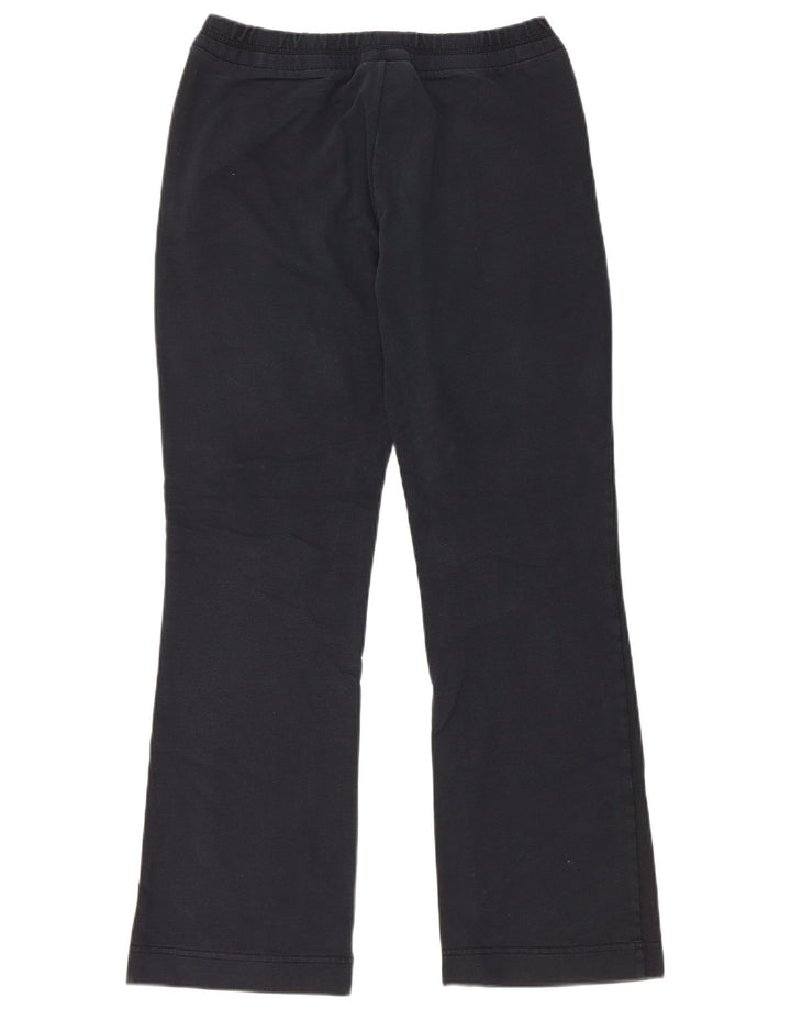 ADIDAS Pantalones de chándal para mujer UK 12 Mediano Negro Algodón