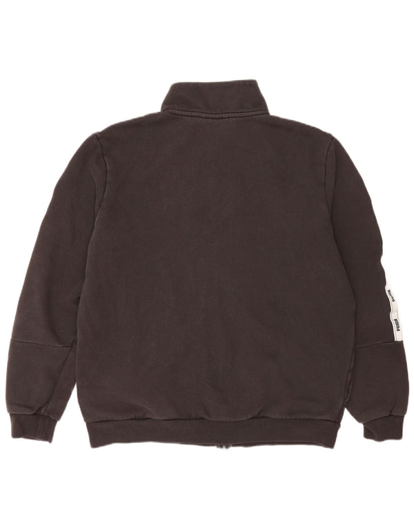 Puma Chaqueta De Chándal Con Gráfico Para Hombre De Algodón Gris Grande Con Bloques De Color
