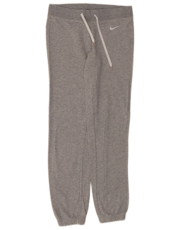 Nike Mujer Chándal Pantalones Joggers UK 6 XS Gris Algodón