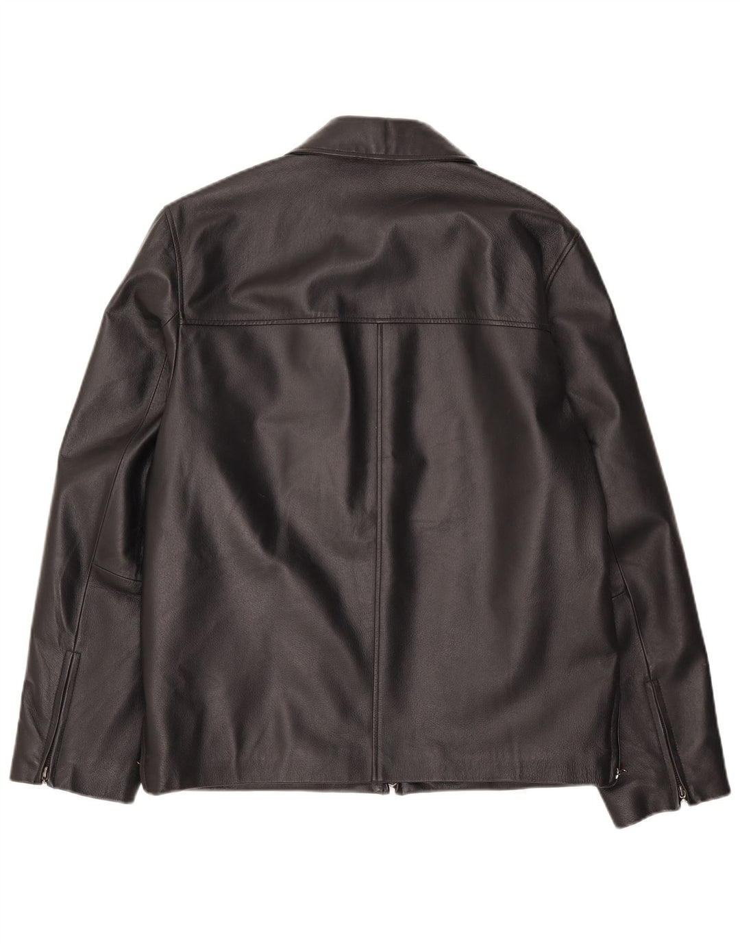 Conbipel Chaqueta De Cuero Para Hombre IT 48 Medium Cuero Negro