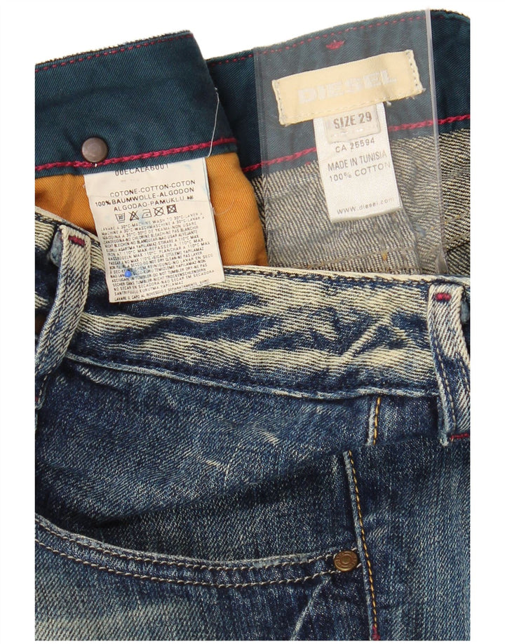 DIESEL Bermudas Vaqueras Hombre W29 Algodón Azul Medio