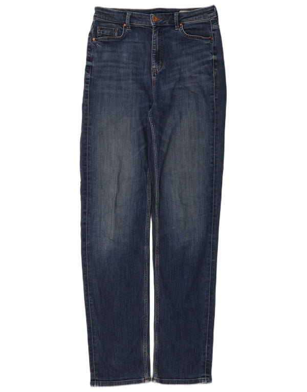 Marks & Spencer Jeans rectos The Sophia para mujer Reino Unido 10 Small W30 L33 Azul