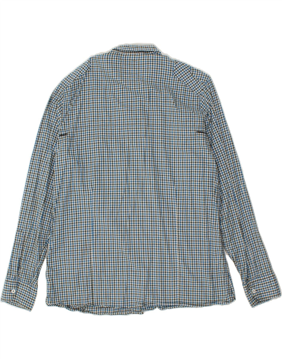 G-STAR Camisa para hombre 2XL Algodón a cuadros azules