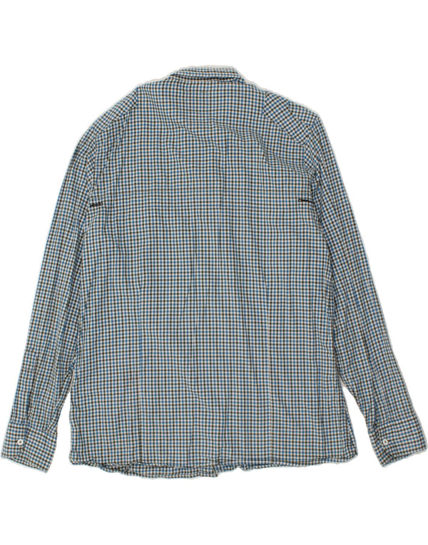G-STAR Camisa para hombre 2XL Algodón a cuadros azules
