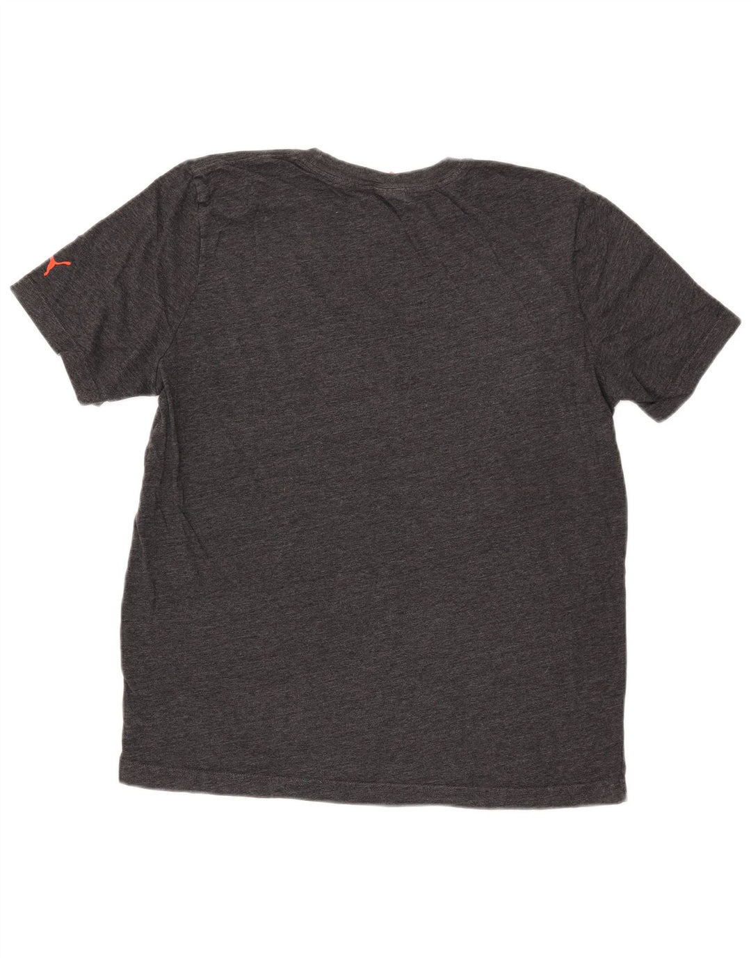 PUMA Camiseta gráfica para hombre Top gris medio moteado