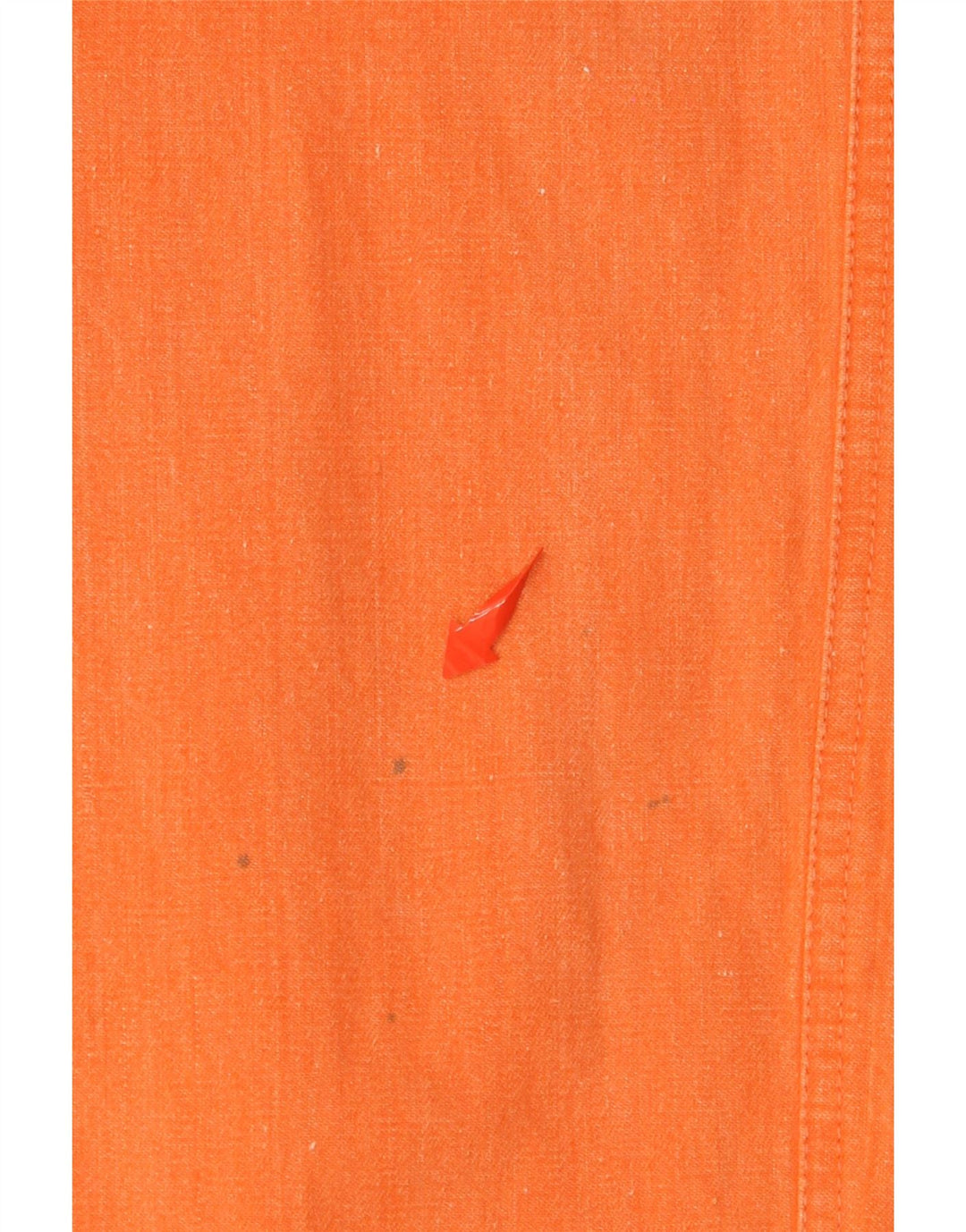 C&A Pantalones casuales cónicos de cintura alta para mujer EU 38 Medium W26 L31 Naranja