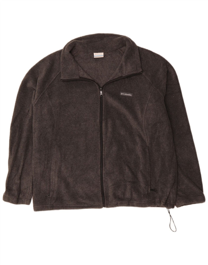 Columbia Chaqueta polar para hombre UK 46 3XL Poliéster negro