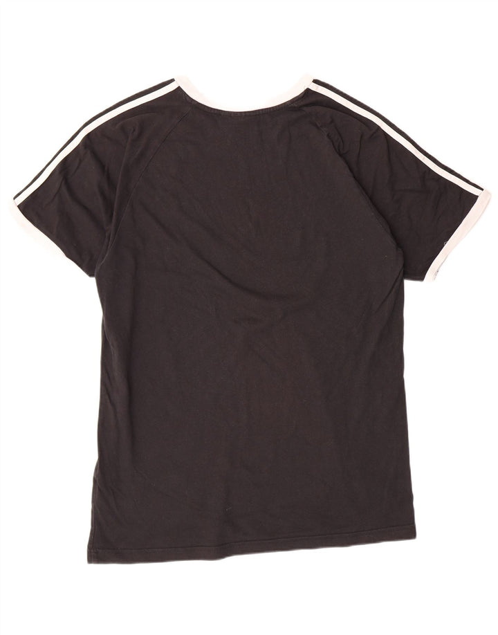 ADIDAS Camiseta Hombre Top Grande Algodón Negro