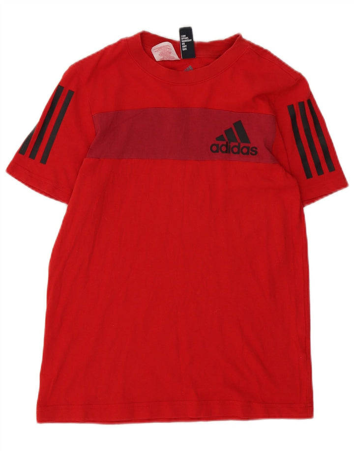 Adidas Camiseta gráfica para niño 11-12 años Mediano Rojo