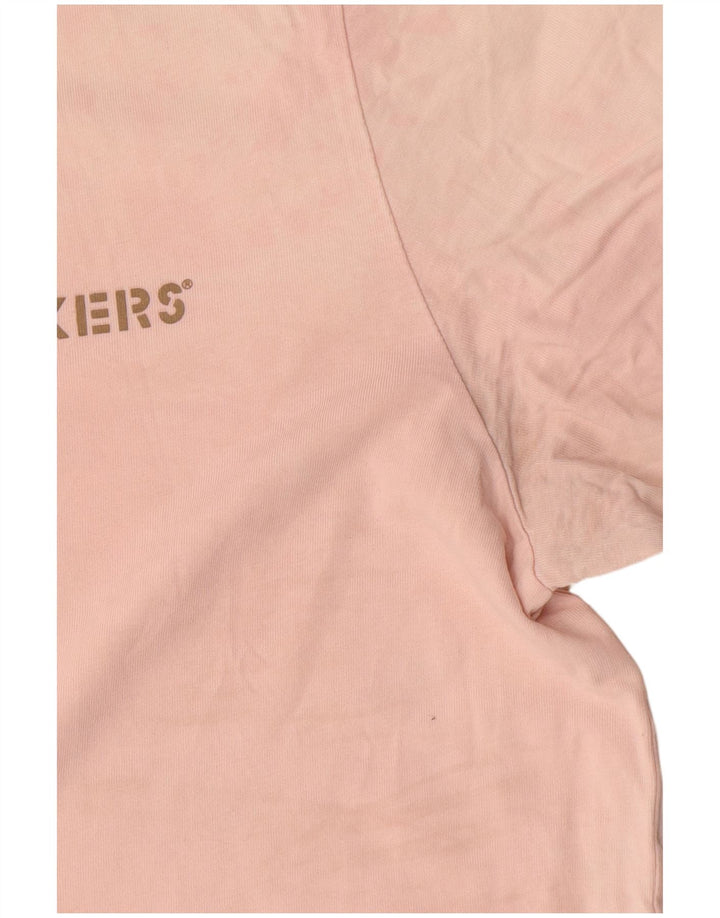 Dockers - Camiseta ajustada para hombre, talla grande, color rosa, algodón