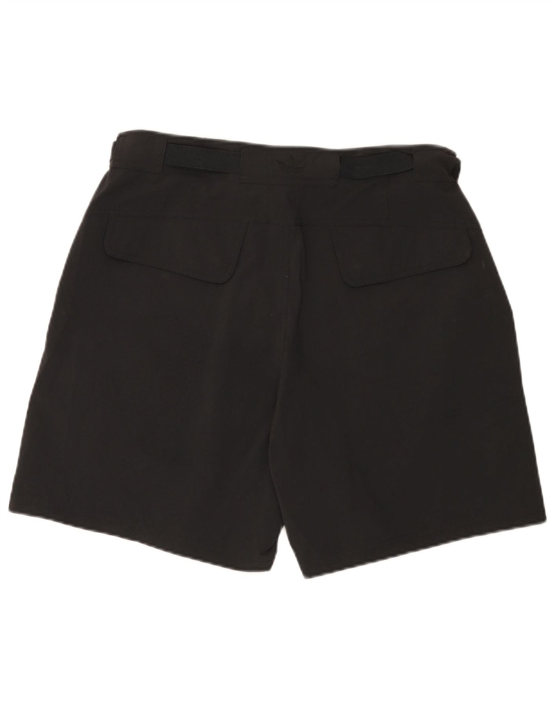Adidas - Pantalones cortos cargo para hombre, talla grande, W36, poliamida negra