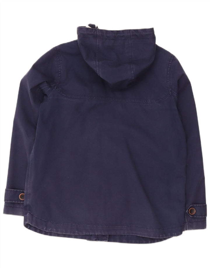 Chubasquero con capucha para mujer Joules UK 12 Medium Azul marino Algodón