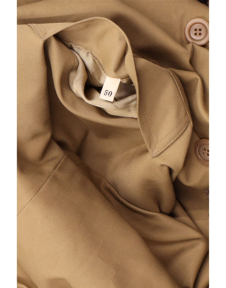 Abrigo reversible vintage para mujer IT 50 XL Beige
